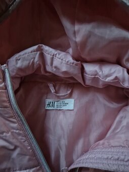 Bunda H&M vel. 140, zimní bunda vel.128, zn. Mayoral - 2