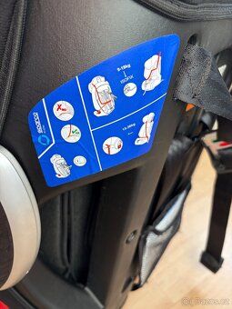 Dětská autosedačka SPARCO CORSA F1000K ISOFIX - použité - 2