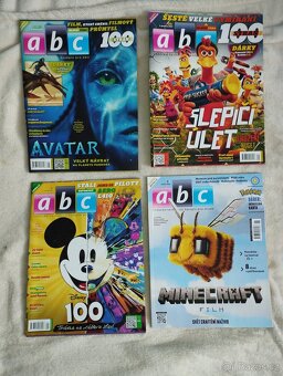 časopisy ABC + papírový model - 2