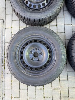 Zimní sada kol 195/65r15 8mm - 2
