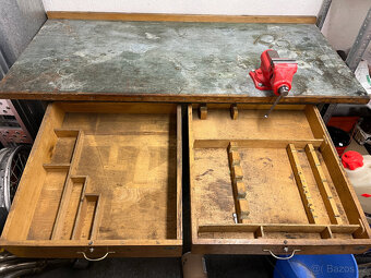 Pracovní ponk z V3S - 2