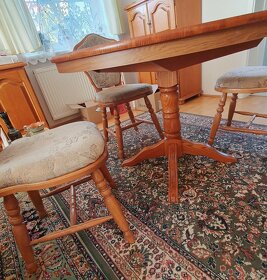 Prodám rustikální nábytek stůl a židle - 2