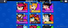 Brawl Stars účet - 2