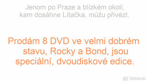 8 DVD Rocky Bond Hačiko Hra Sunshine atd - 2