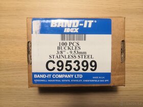 Spona nerezová BAND-IT STANDARD C95399 9,53mm (100ks) - 2