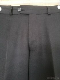 Pánské společenské kalhoty černé C&A vel. 102 - 2