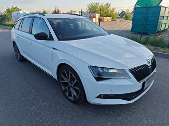 Superb Sportline 2.0 TDi DSG r.v 2018 najeto 129 tkm - 2