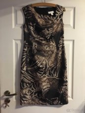 Luxusní elastické šaty, vel.38 - 2