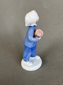 Porcelánová soška Chlapeček 16.5 cm Kodaň Bing&Grondahl - 2
