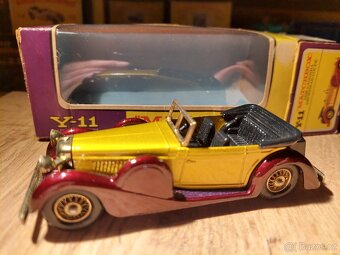 Matchbox yesteryear Y11 LAGONDA MAROON RARE - 2