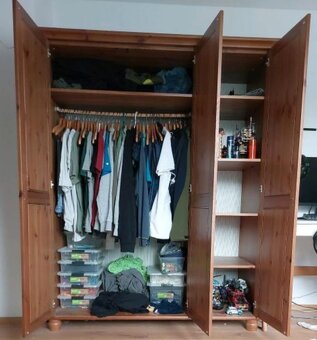 Šatní skříň IKEA LEKSVIK - 2