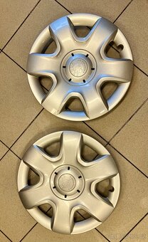 Originální poklice Škoda 15” dva kusy - 2