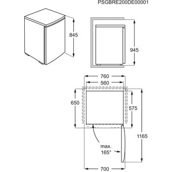Mrazák Electrolux LYB1AE8W0 - 2