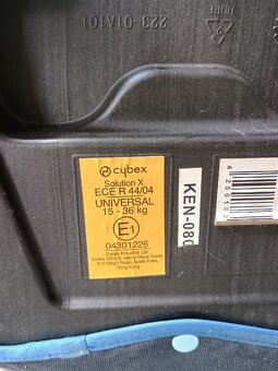 Dětská sedačka Cybex Solution X pro dítě 15-36 kg - 2