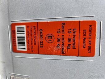 Prodám autosedačku Romer Britax - 2