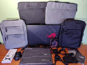 Herní Asus ROG Strix G15,AMD R7-8Core,RTX 3050ti,TOP stav. - 2