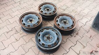 Plechové disky 5x100 Škoda Octavia 1 Golf4 atd. - 2