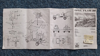German OPEL BLITZ with 2 cm Flak 38 (ESCI 1:72) - 2