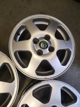 Alu kola 4x100 r14 Škoda - 2