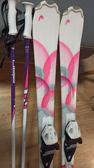 Dětské lyže Head Mya 1 + hole Elán - 2