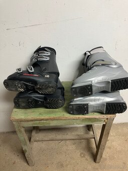 Prodám lyžařské boty lyžáky Nordica vel 36 a Salomon vel 40 - 2