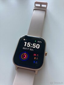 Dámské chytré hodinky Xiaomi Amazfit GTS Pink + nabíječka - 2