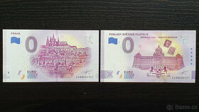 0 Euro bankovka PRAHA + POKLADY SVĚTOVÉ FILATELIE - 2