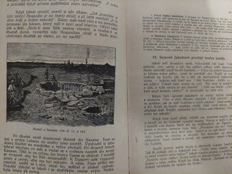 Skoro 100 let stará kniha - Biblické dějiny, retro, ČSR - 2