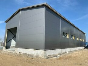 OCELOVÁ KONSTRUKCE HALY - MONTOVANÁ HALA 12x24x6m - 2