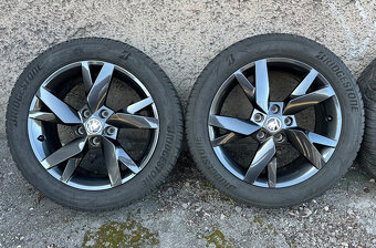 originální ALU kola škoda Lyra black R17 - 2