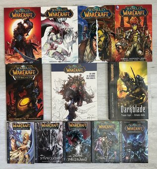 Prodám knihy a komiksy Warcraft a Warhammer: - 2
