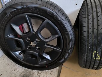 Alu kola Suzuki Ignis 4x100 r16 Originál, NOVÉ pneu8mm+TPMS - 2