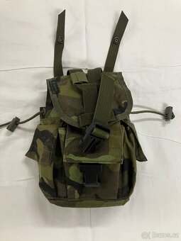 MFH pouzdro MOLLE pro láhev 1l/Utility ZELENÝ POTISK (Tactic - 2