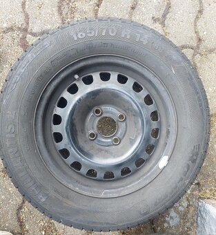 LETNÍ PNEU s DISKY 185/70 R 14 88T - 2