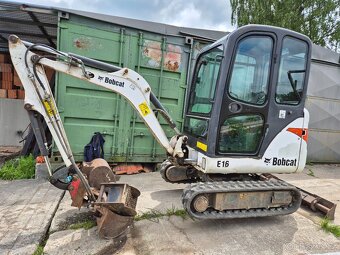 Minibagr Bobcat E16 r.v. 2011 - 2