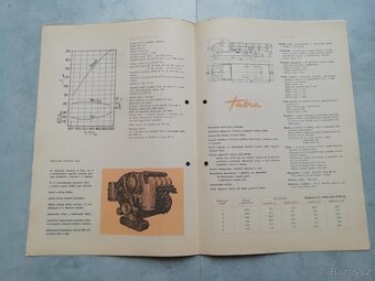 Tatra 138 valník - prospekt 1961 - doprava v ceně - 2