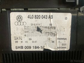 Ovládání klimatizace Audi Q7 4,2TDI - 2