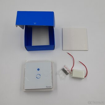 2x wifi dotykový vypínač světel Sonoff T4EU1C a T1EU2C - 2