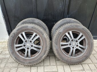 Alu kola 5x112 r15 6,5j et45 nové pneu 195/65/15 - 2