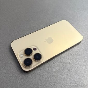iPhone 14 Pro 128GB zlatý, bez škrábance, rok záruka - 2