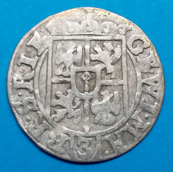 Stříbrná mince r. 1625 Zikmund III. Vasa - 2
