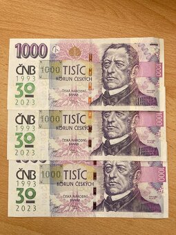 Prodám speciální edici bankovek ČSOB - 2