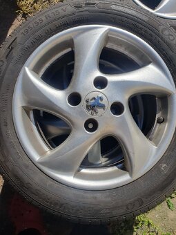 4x108 alu peugeot 206 disky 195 55 R15 - 2