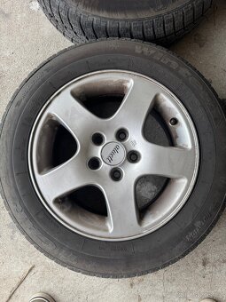 ALU kola 15” 5x112 + pneu 195/65 R15 - 2