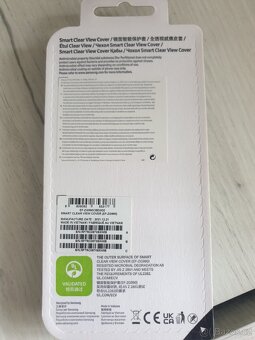 Flipové pouzdro Clear View Cover Samsung Galaxy S21 FE - 2