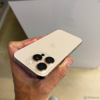 IPhone 16 Pro 128GB Pouštní Titan. v Záruce.Vyměním. - 2