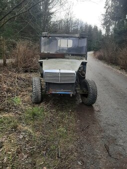Malotraktor domácí výroby 4x4 - 2