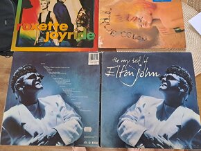 6x vinyl - Roxette, Elton John, Cyndi Lauper - 2