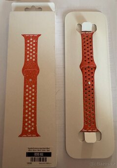 Apple Watch řemínek Nike 45mm oranžový M/L - 2
