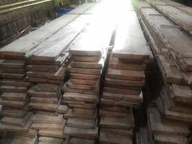 Truhlářské řezivo - Přirozeně vyschlé smrkové fošny 55 mm - 2